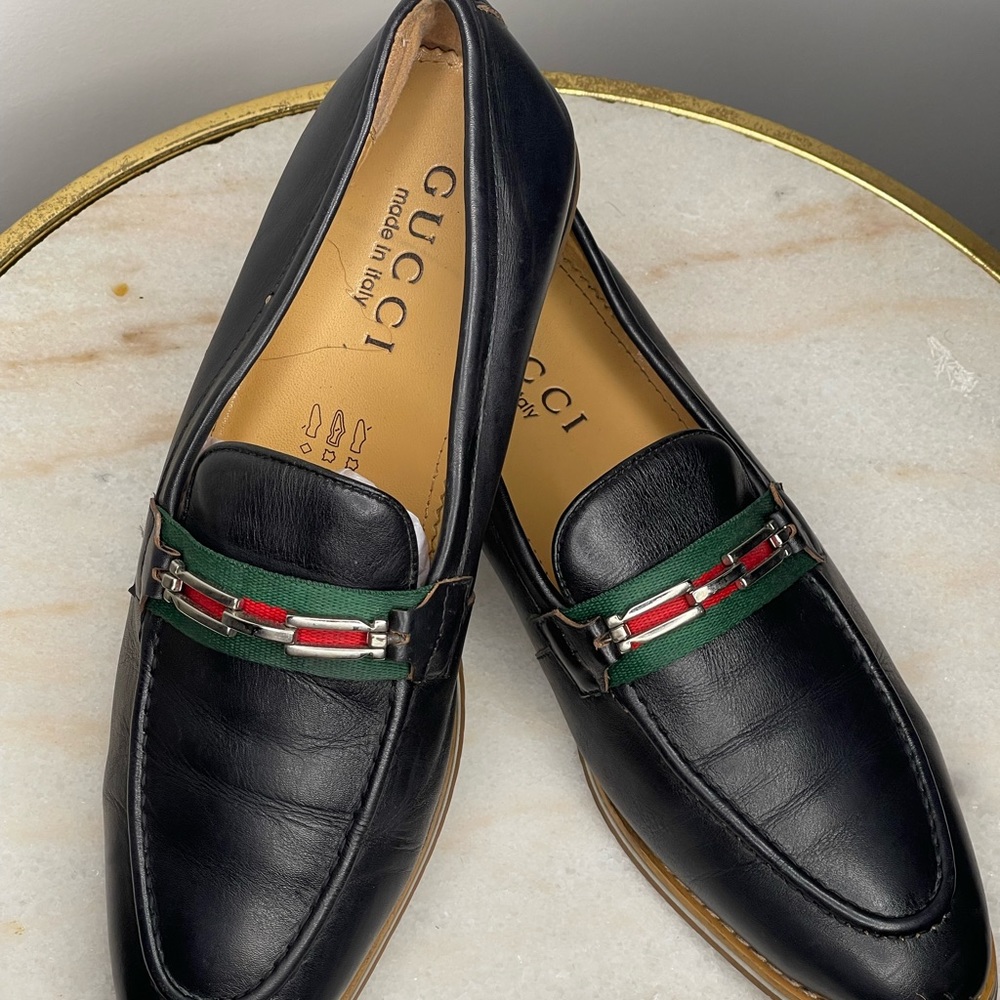 Black Gucci Loafer SZ43